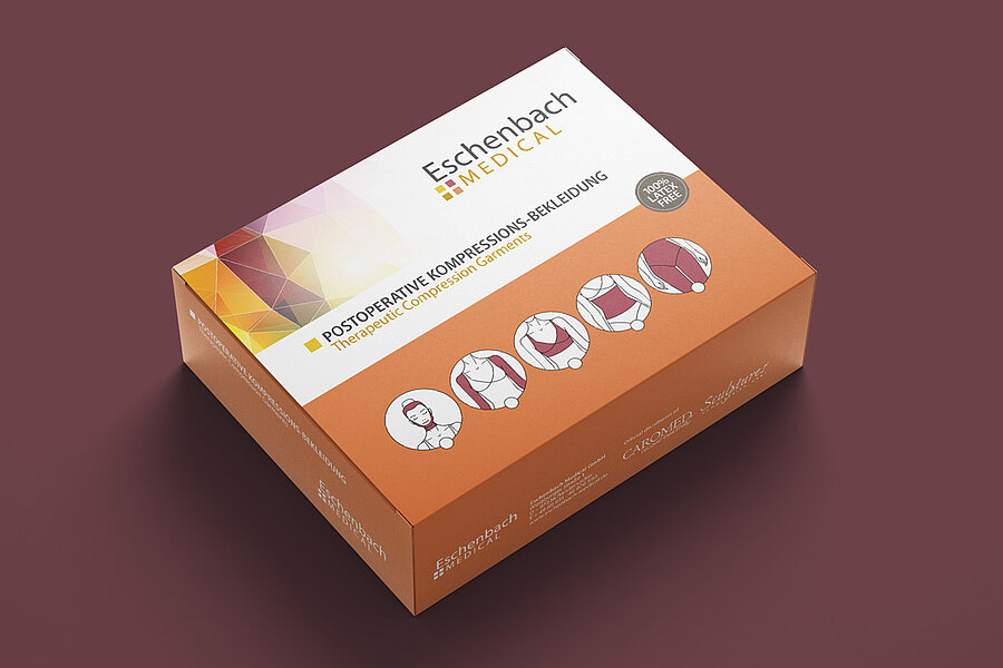 Gestaltung Produktverpackung für Eschenbach Medical