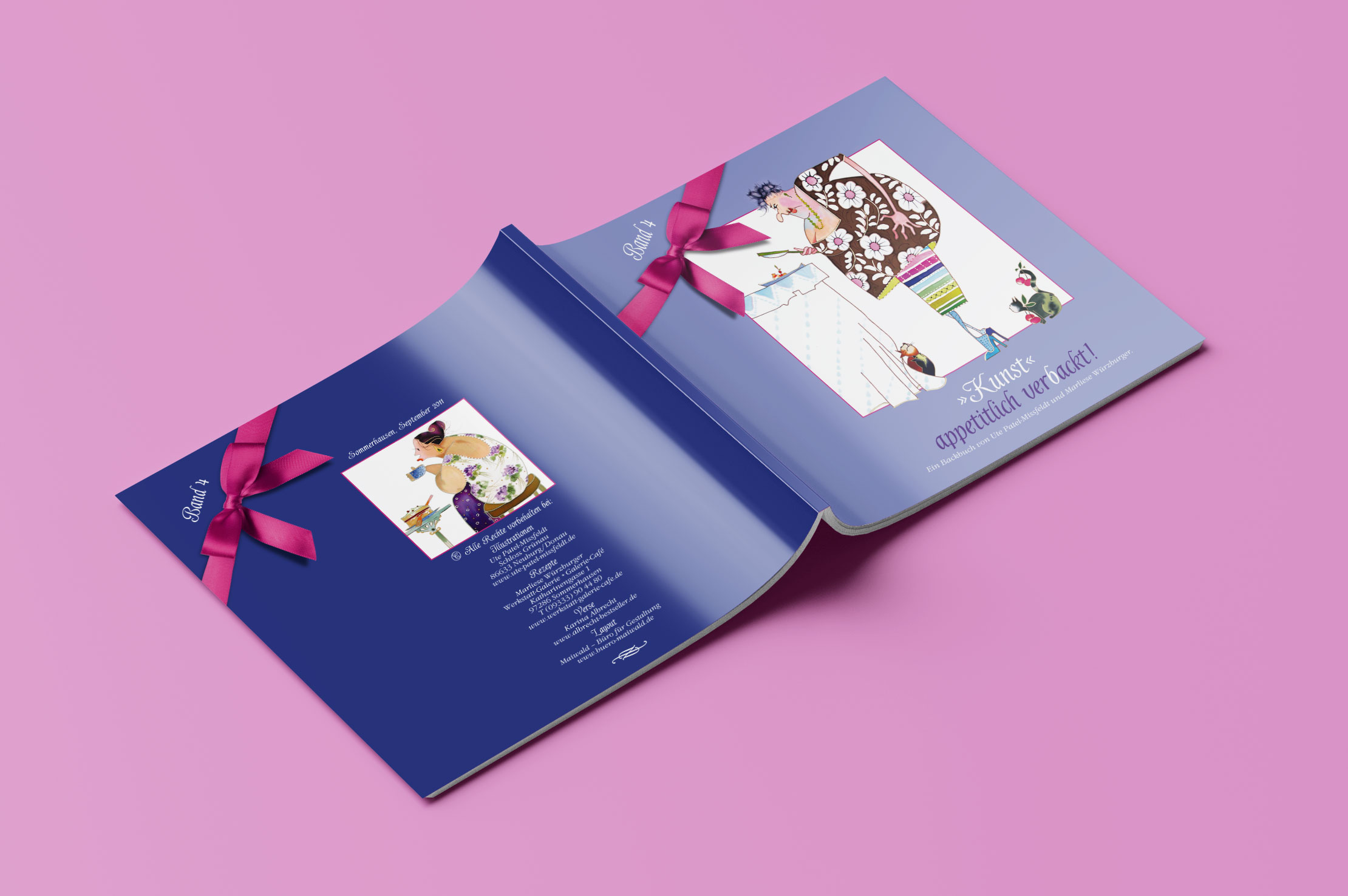 Kunst – appetitlich verbackt! Backbuch Ute Patel-Missfeldt