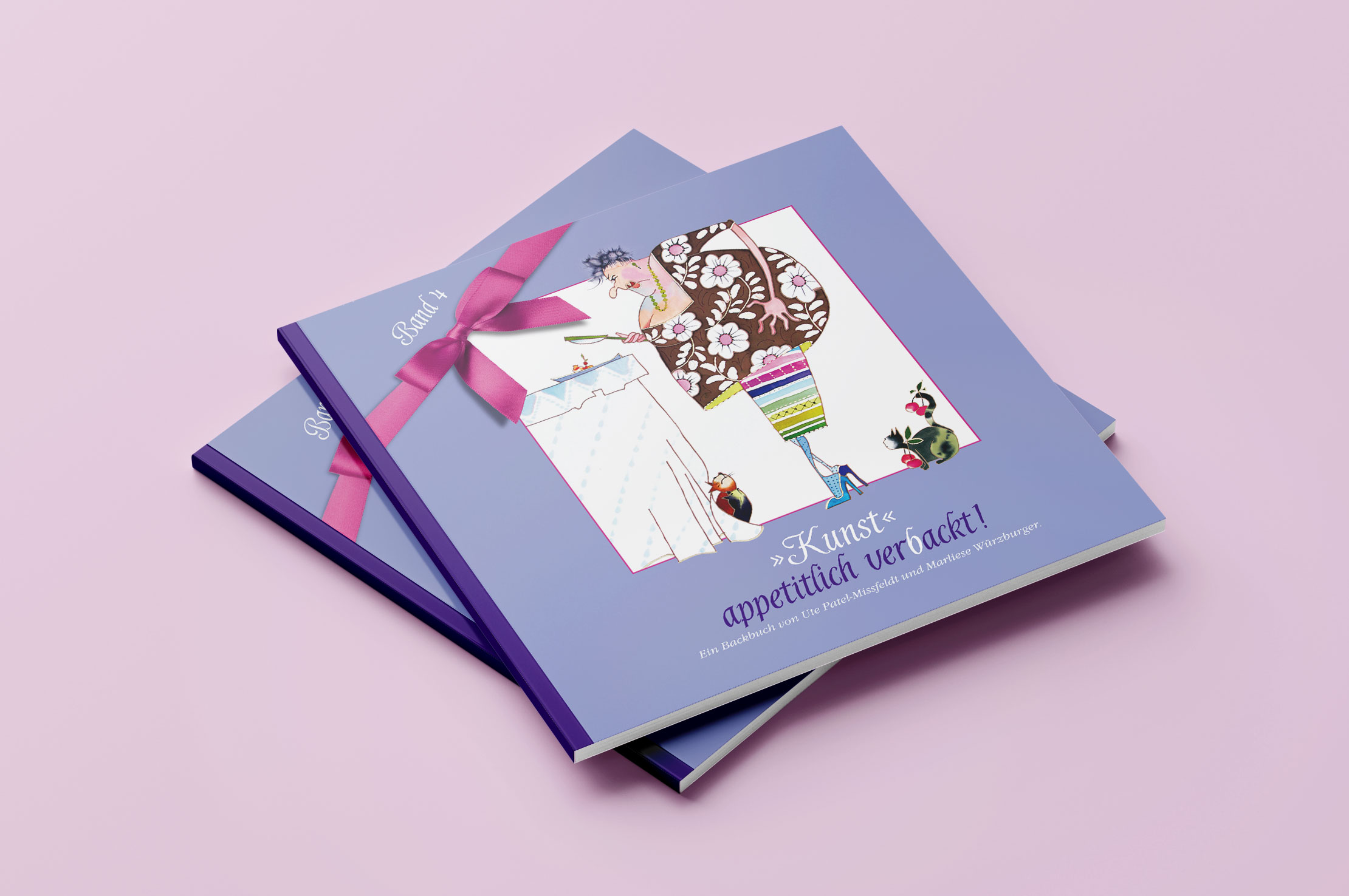 Kunst – appetitlich verbackt, Band 4 Backbuch Ute Patel-Mißfeldt