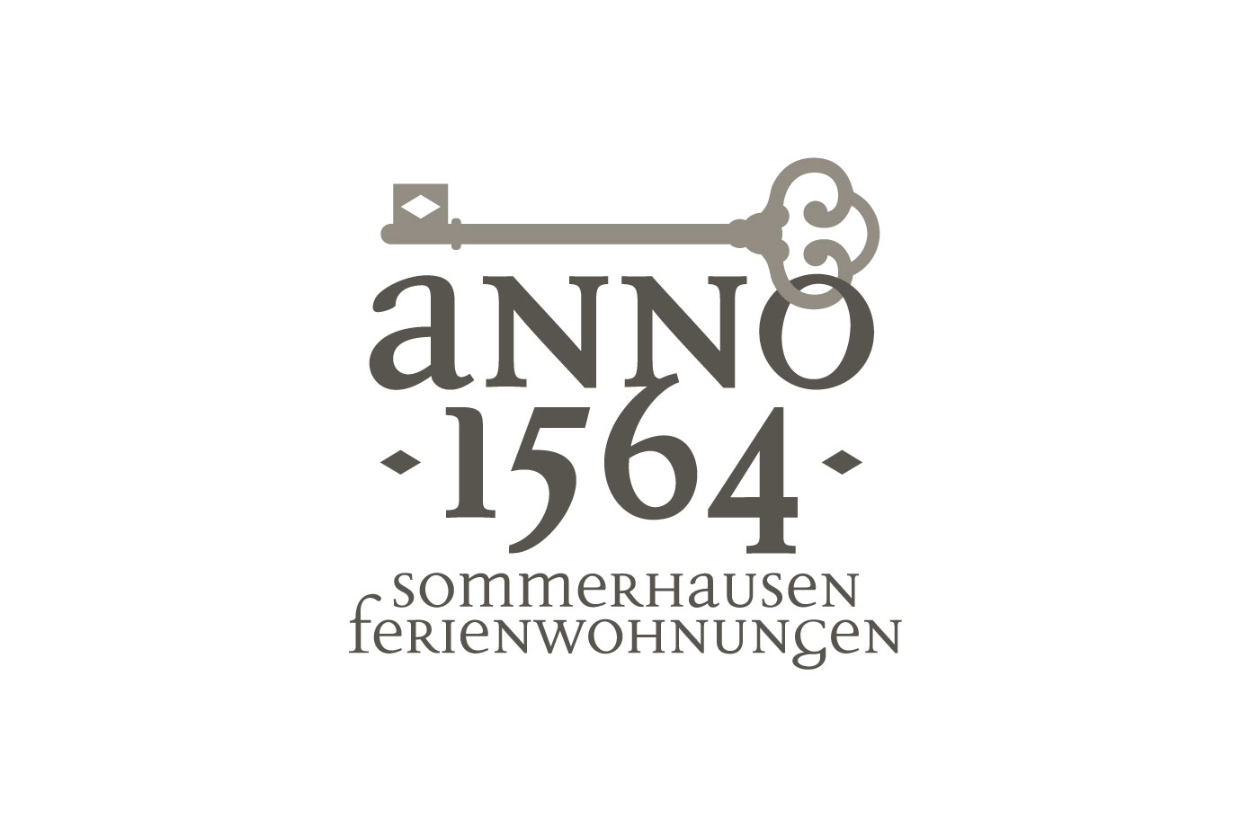 Logoentwicklung: Anno 1564 Ferienwohnungen, Sommerhausen