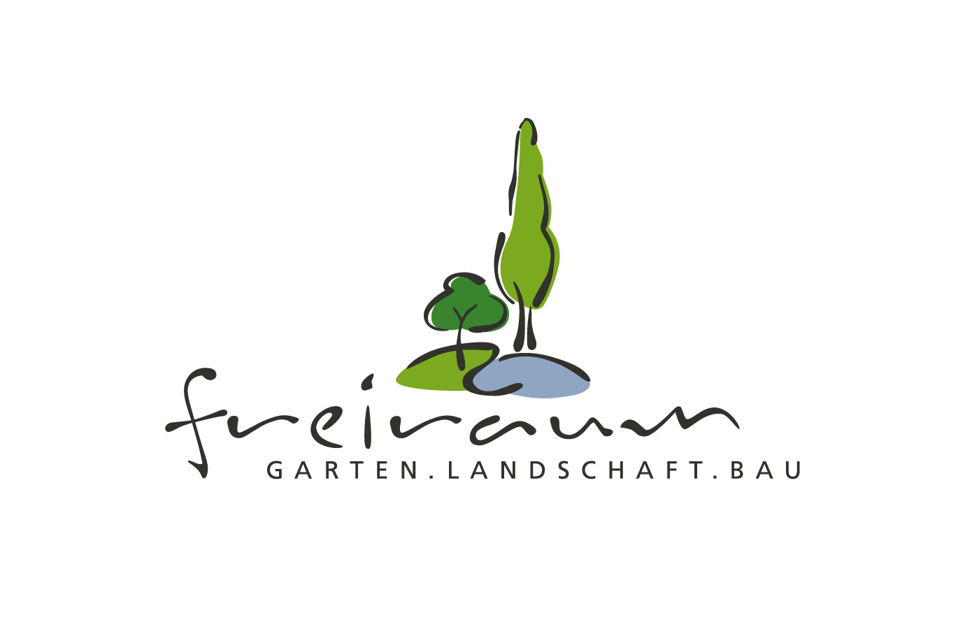 Logoentwicklung: Freiraum Gartengestaltung