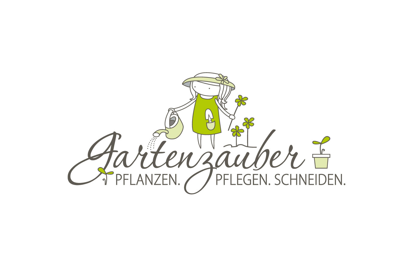 Logoentwicklung: Gartenzauber, Gartenpflege