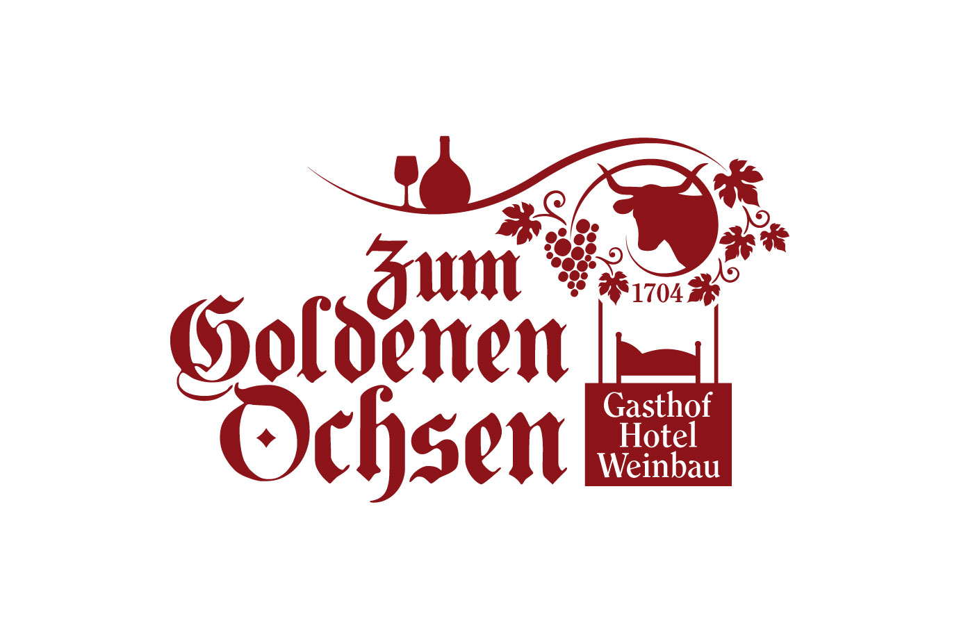 Logoentwicklung: Zum Goldenen Ochsen, Sommerhausen
