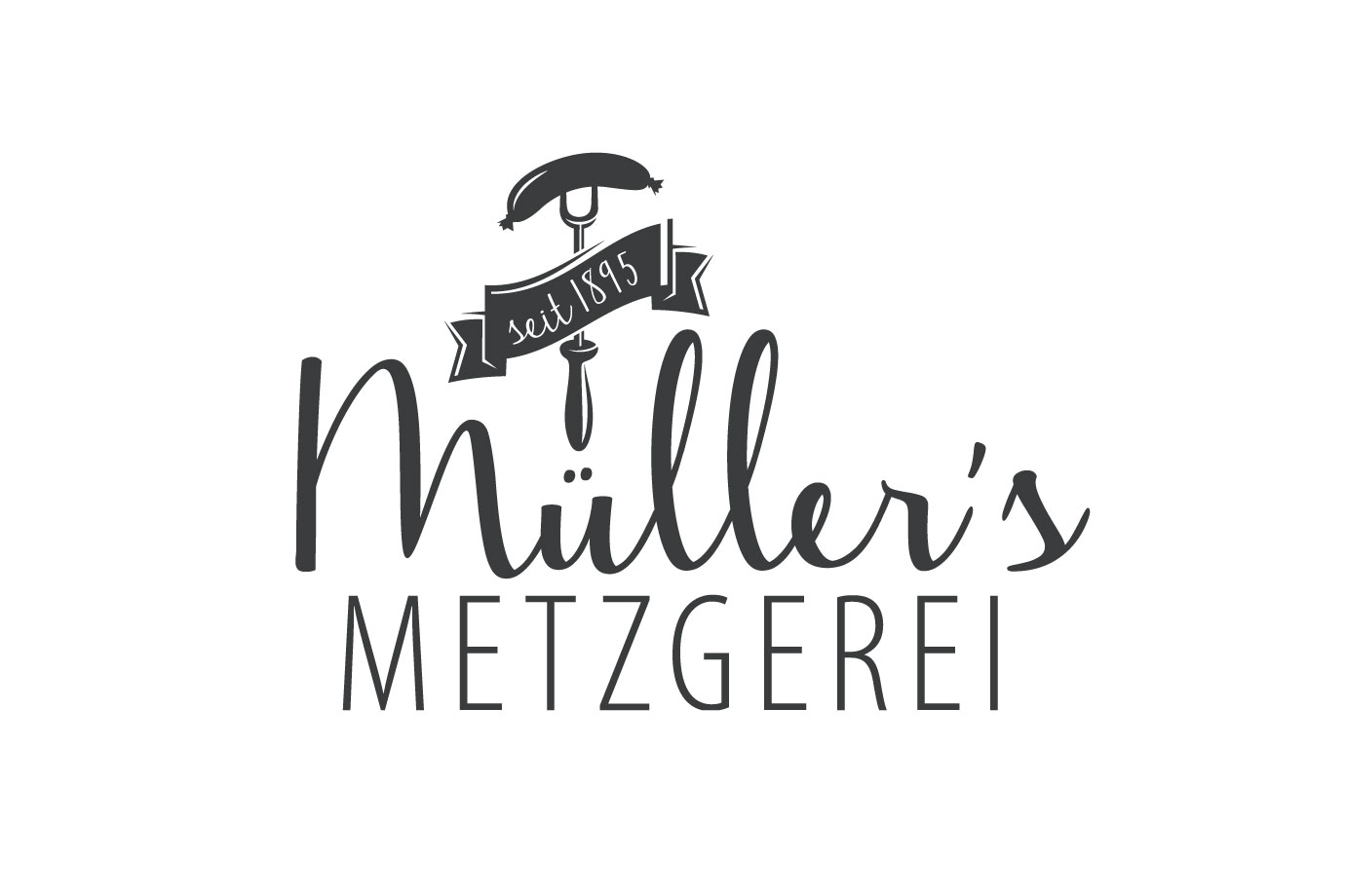 Logoentwicklung: Müller's Metzgerei