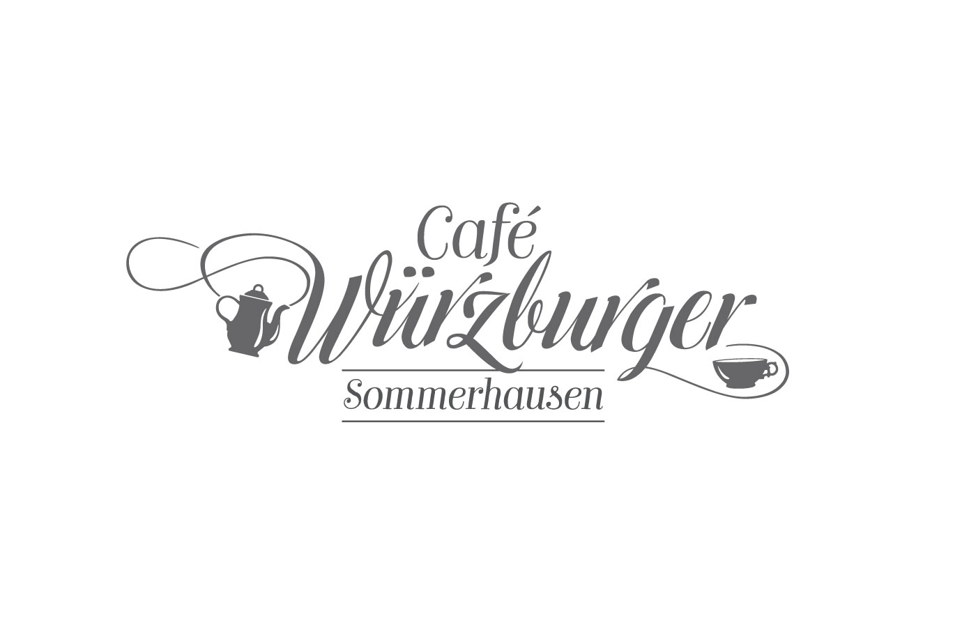 Logoentwicklung: Café Würzburger, Sommerhausen