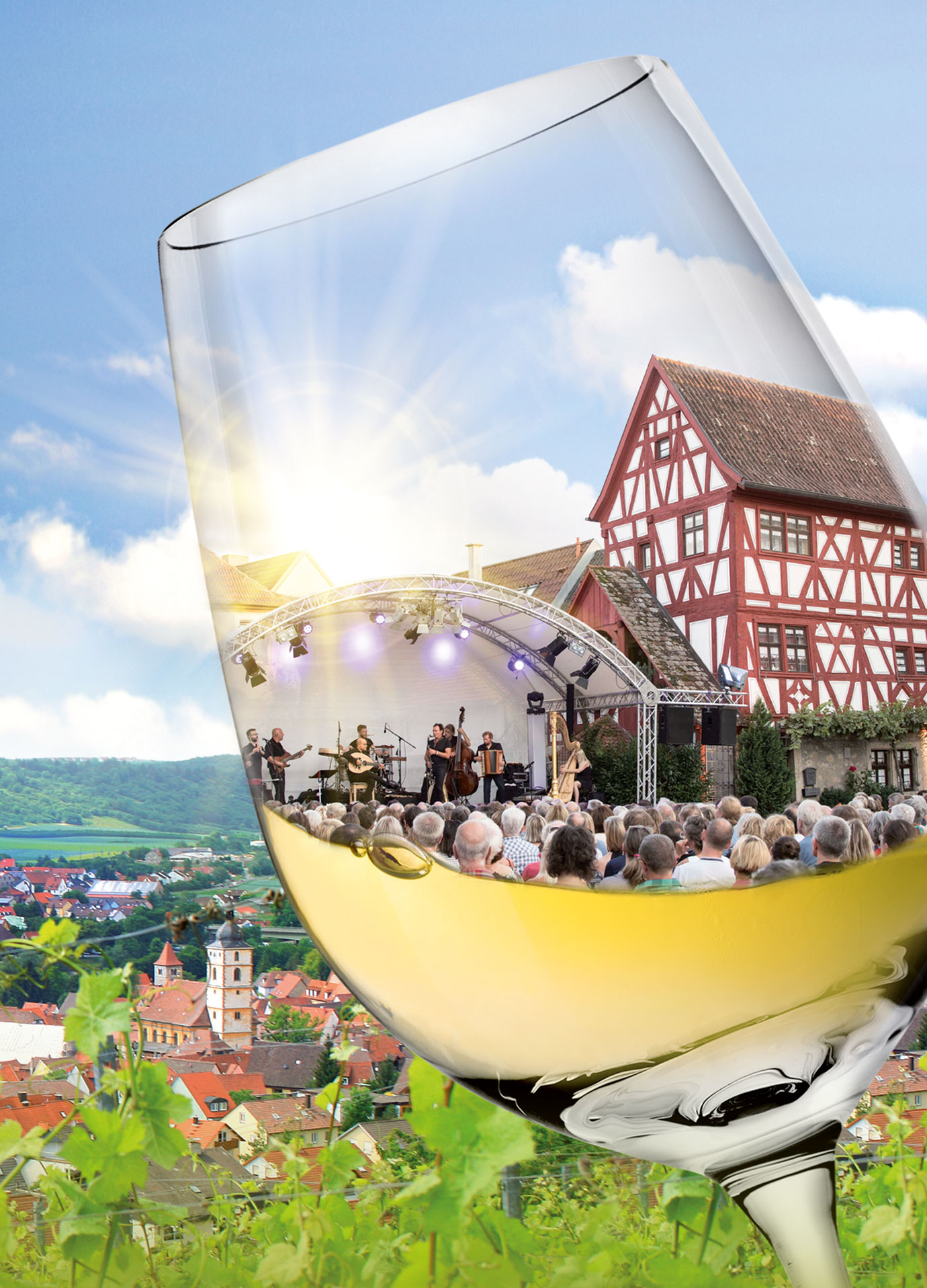 Eventfolder 2019 für die Touristinformation Sommerhausen