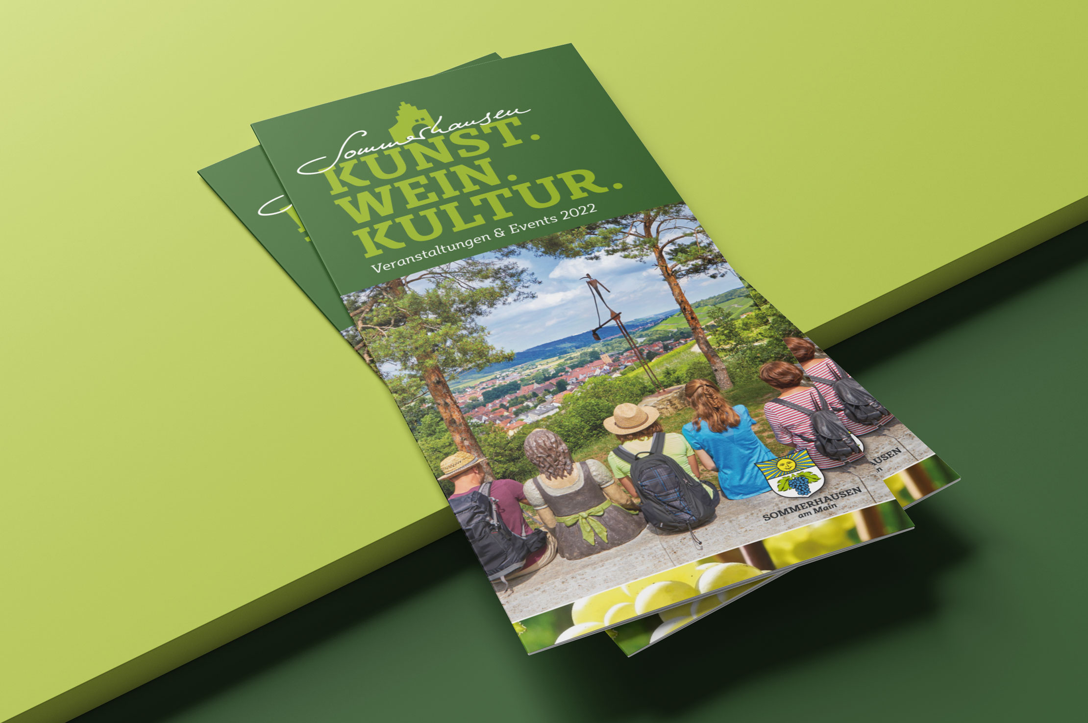 Gestaltung Eventflyer für die Touristinformation Sommerhausen by Buero Maiwald Gestaltung Eventflyer für die Touristinformation Sommerhausen by Buero Maiwald