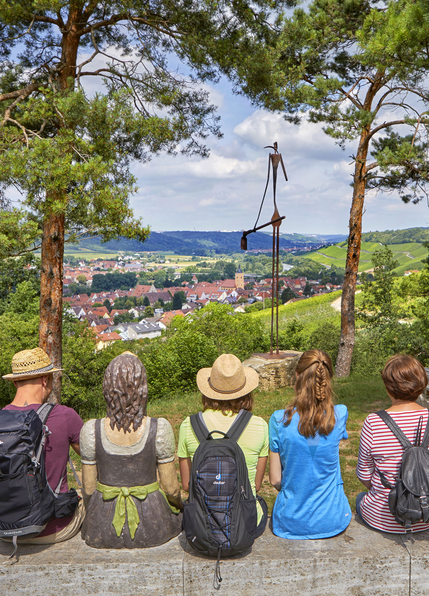 Gestaltung Eventflyer für die Touristinformation Sommerhausen by Buero Maiwald