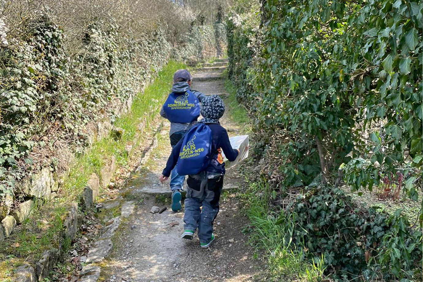 Auf dem Willis Schneckenweg Auf dem Willis Schneckenweg