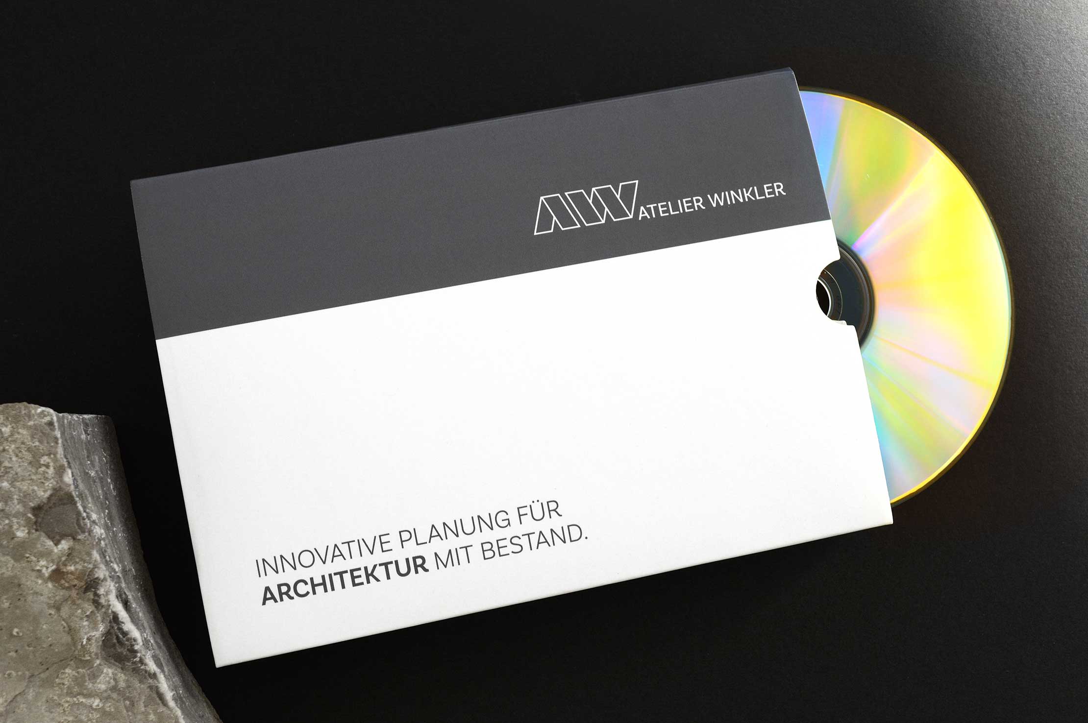 CD-Versandhülle im Corporate Design